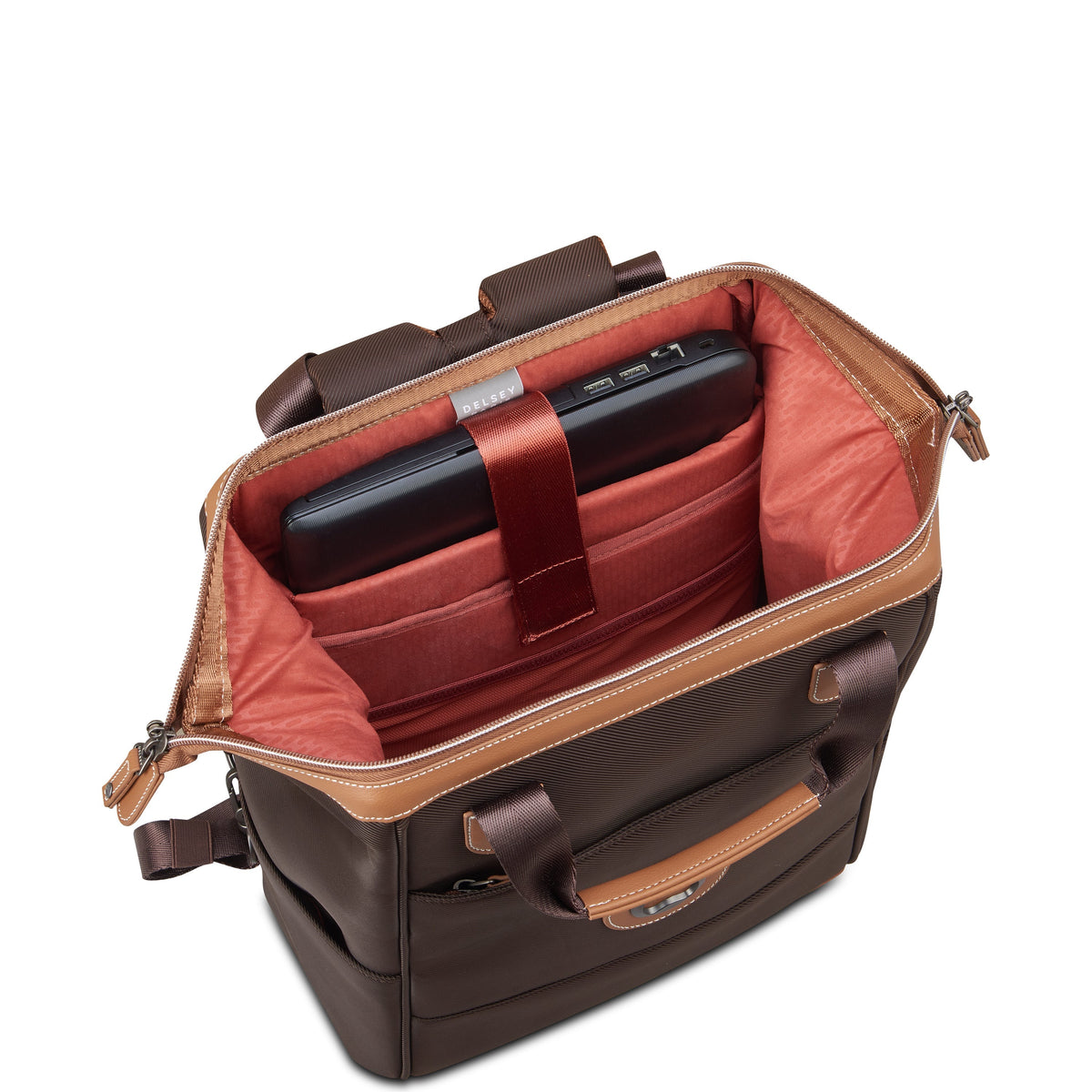 CHATELET AIR 2.0 | Sac Cabas Sac à Dos 20L marron