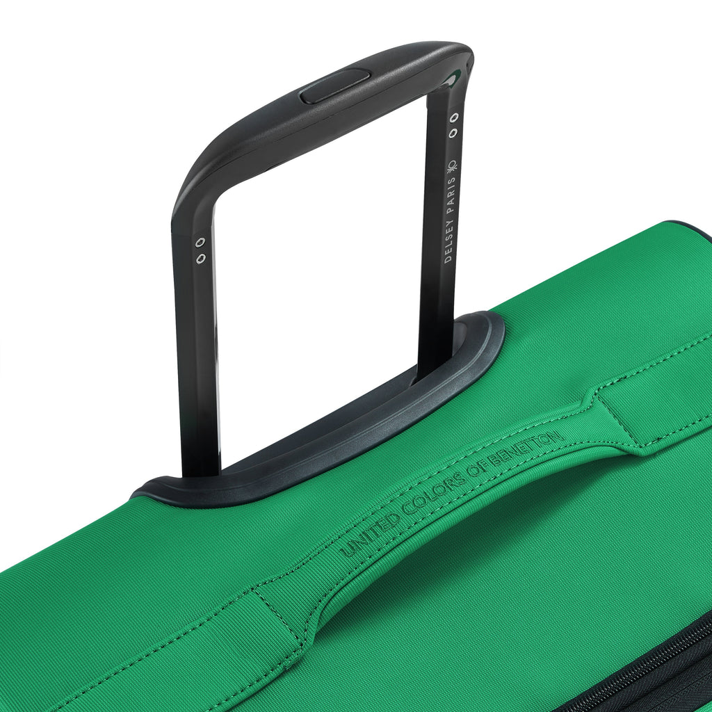 COLOR BLOCK | Valise Soute Medium Extensible 66.5 CM vert