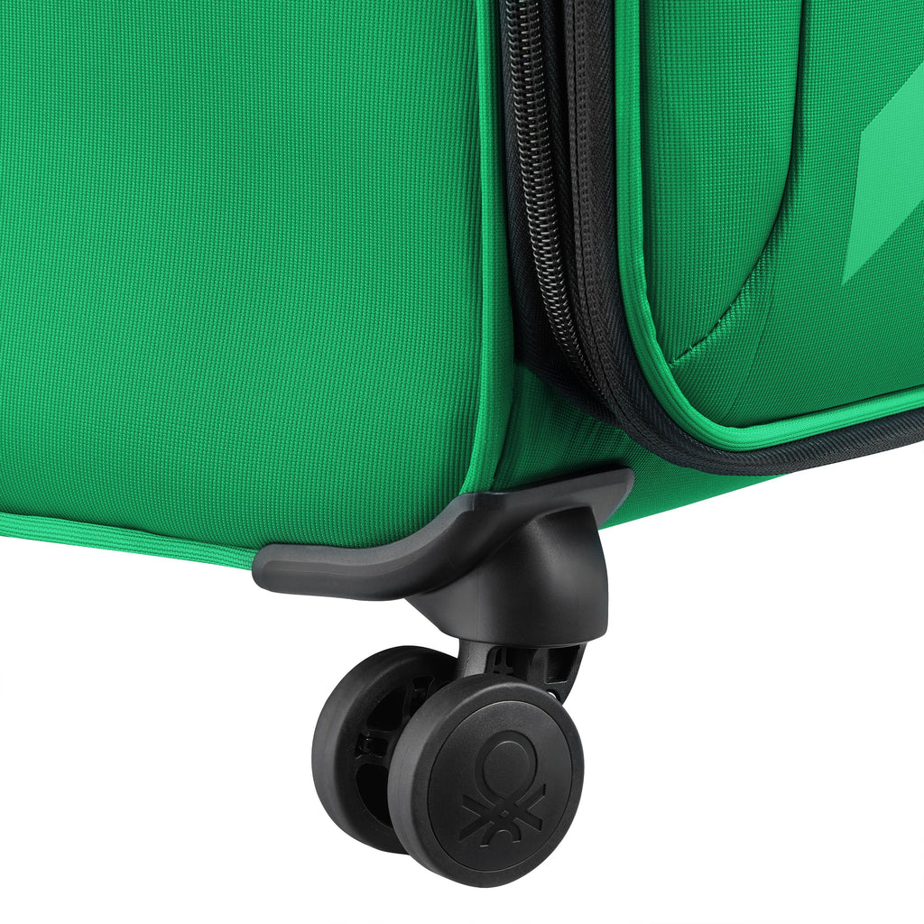 COLOR BLOCK | Valise Soute Medium Extensible 66.5 CM vert