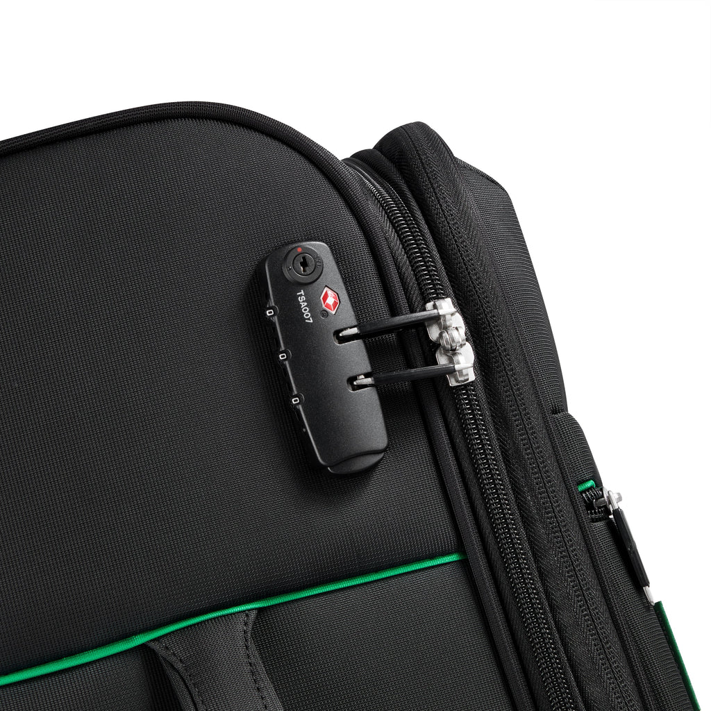 COLOR BLOCK | Set de 3 Bagages noir