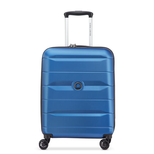 COMETE 4 | Valise Cabine Slim Extensible 55 CM bleu clair