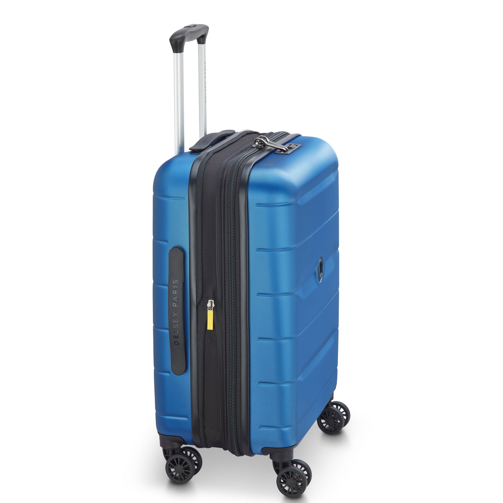 COMETE 4 | Valise Cabine Slim Extensible 55 CM bleu clair