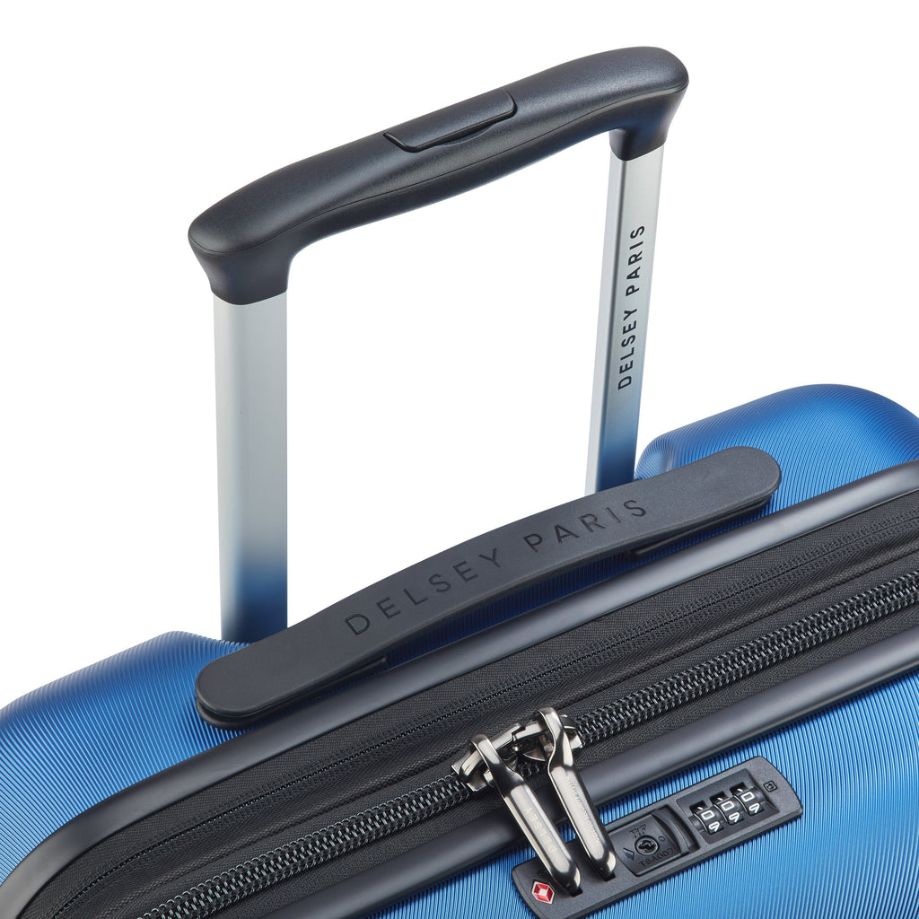 COMETE 4 | Valise Cabine Slim Extensible 55 CM bleu clair