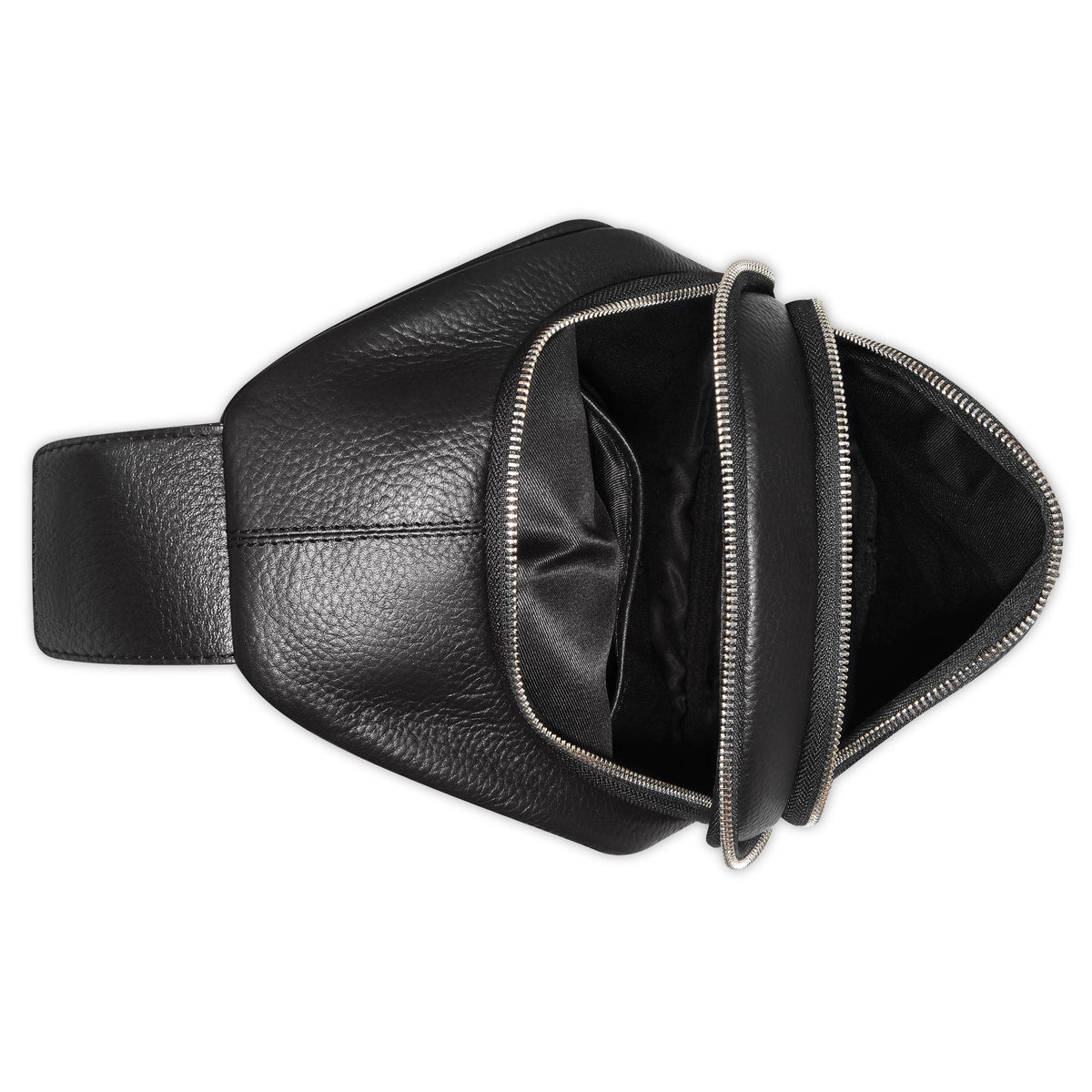 LE CUIR GRAINE | Sac Holster noir