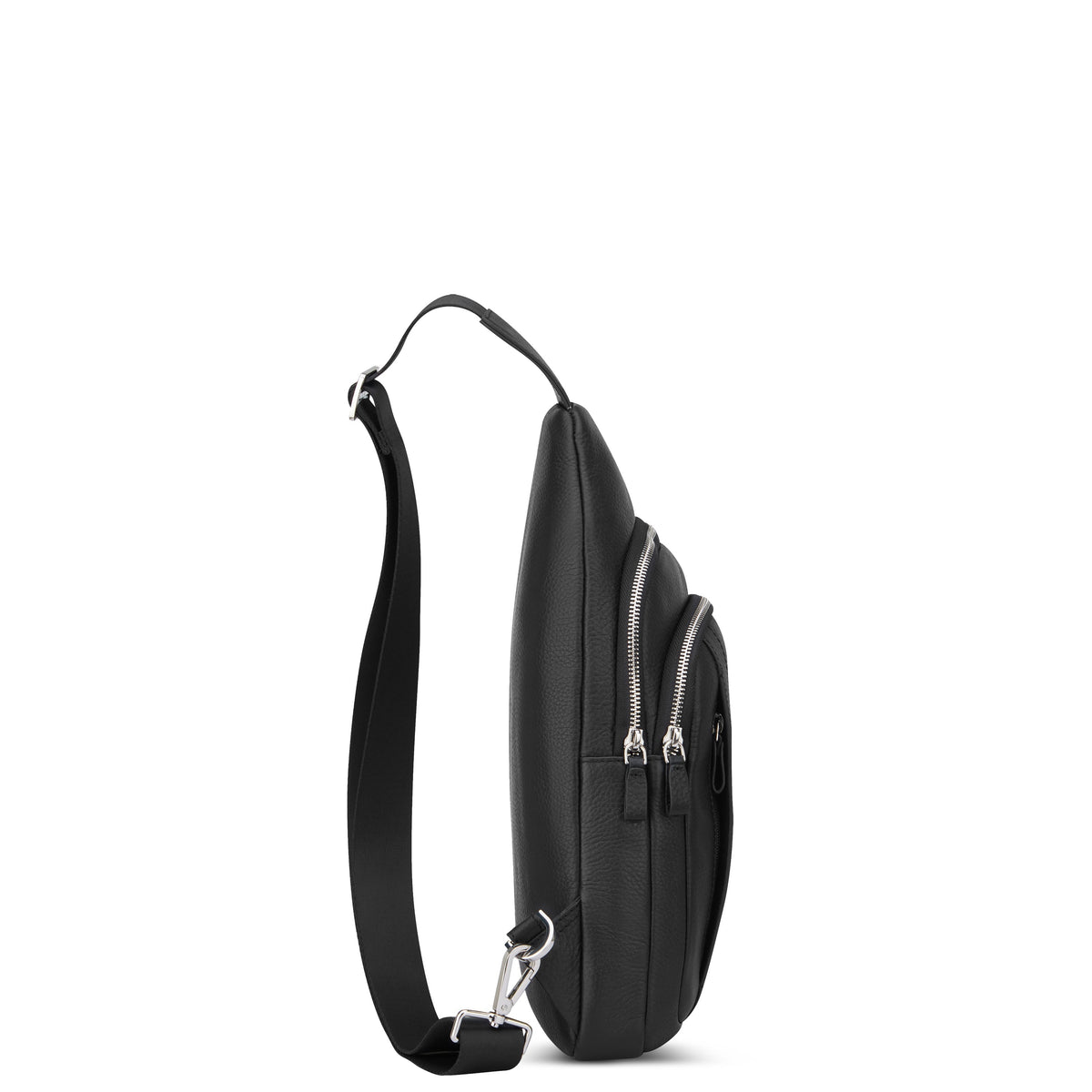 LE CUIR GRAINE | Sac Holster noir
