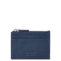 LE CUIR LISSE | Porte-Cartes bleu marine