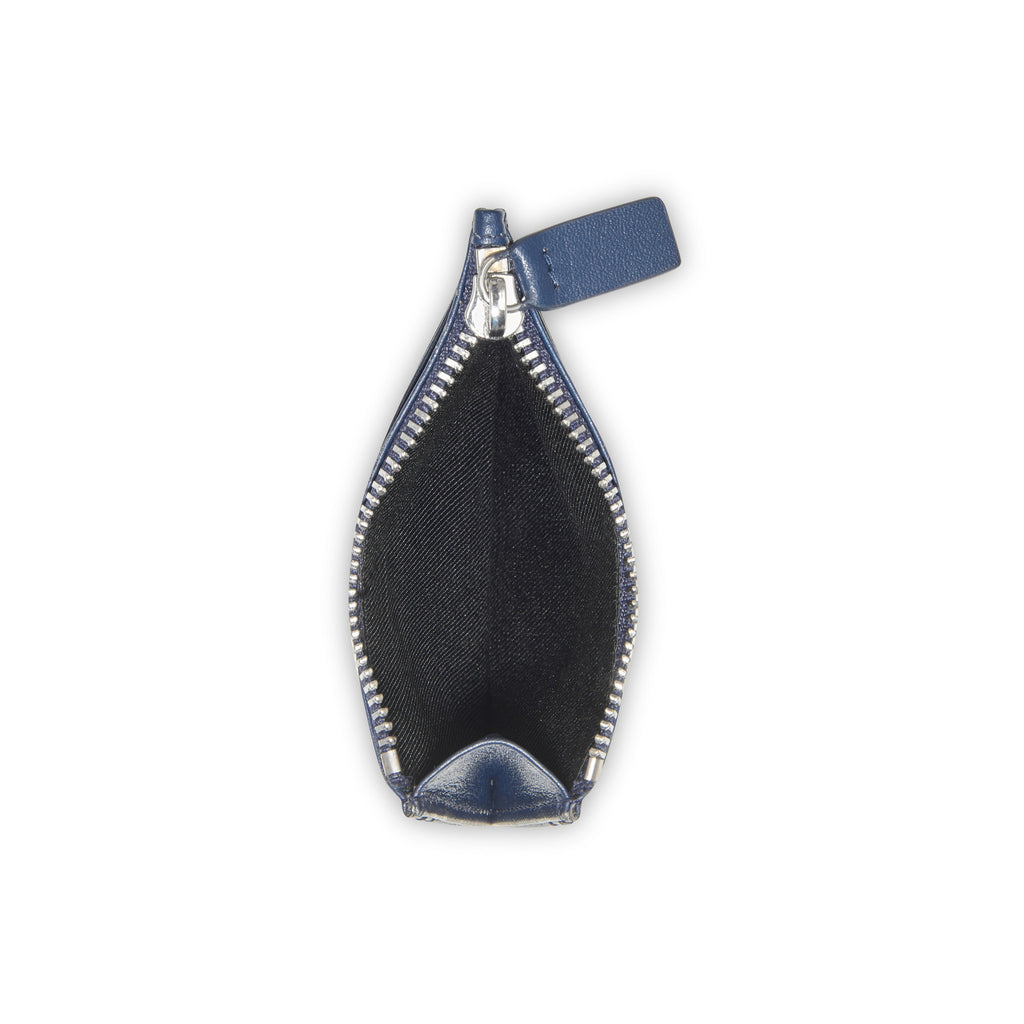 LE CUIR LISSE | Porte-Cartes bleu marine