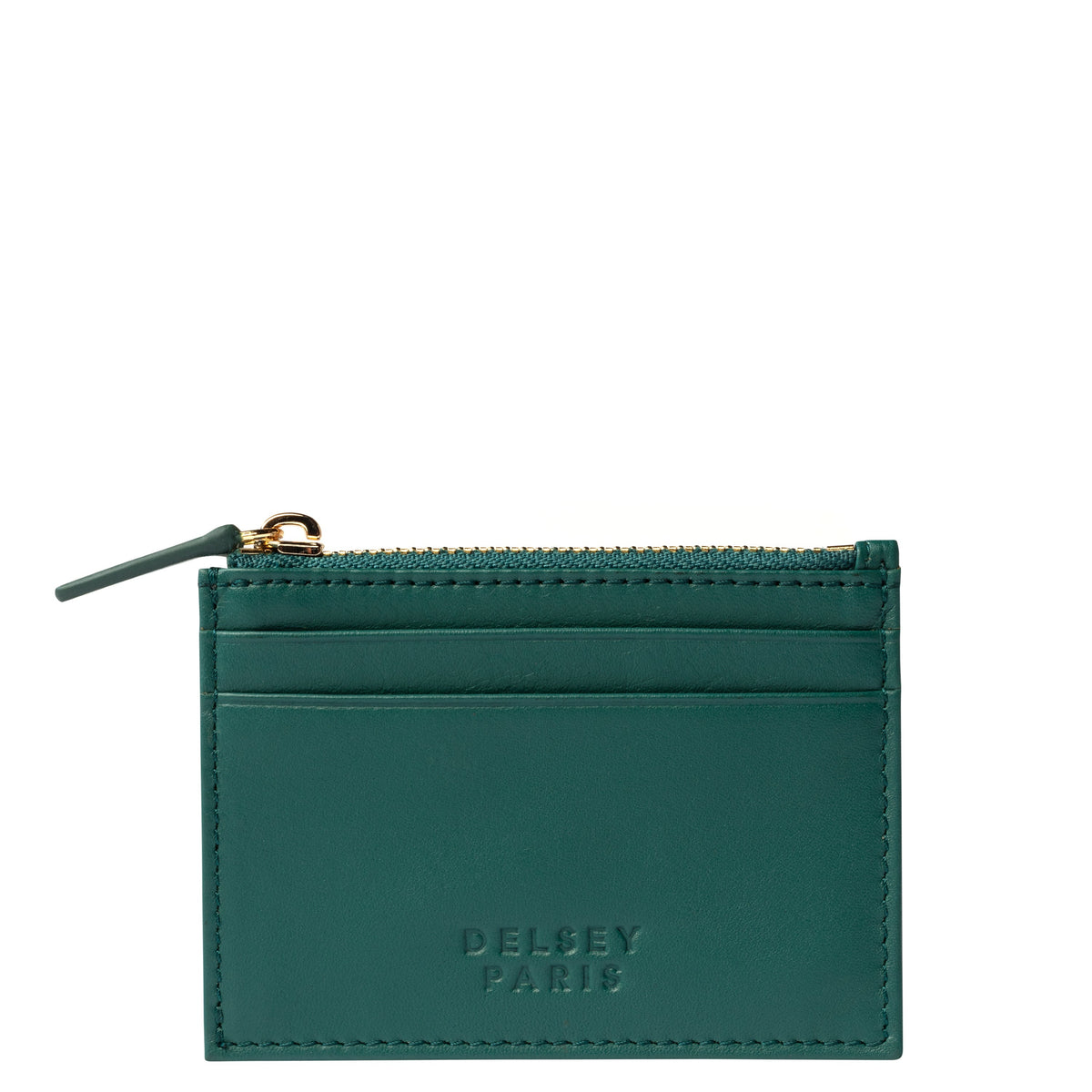 LE CUIR LISSE | Porte-Cartes vert