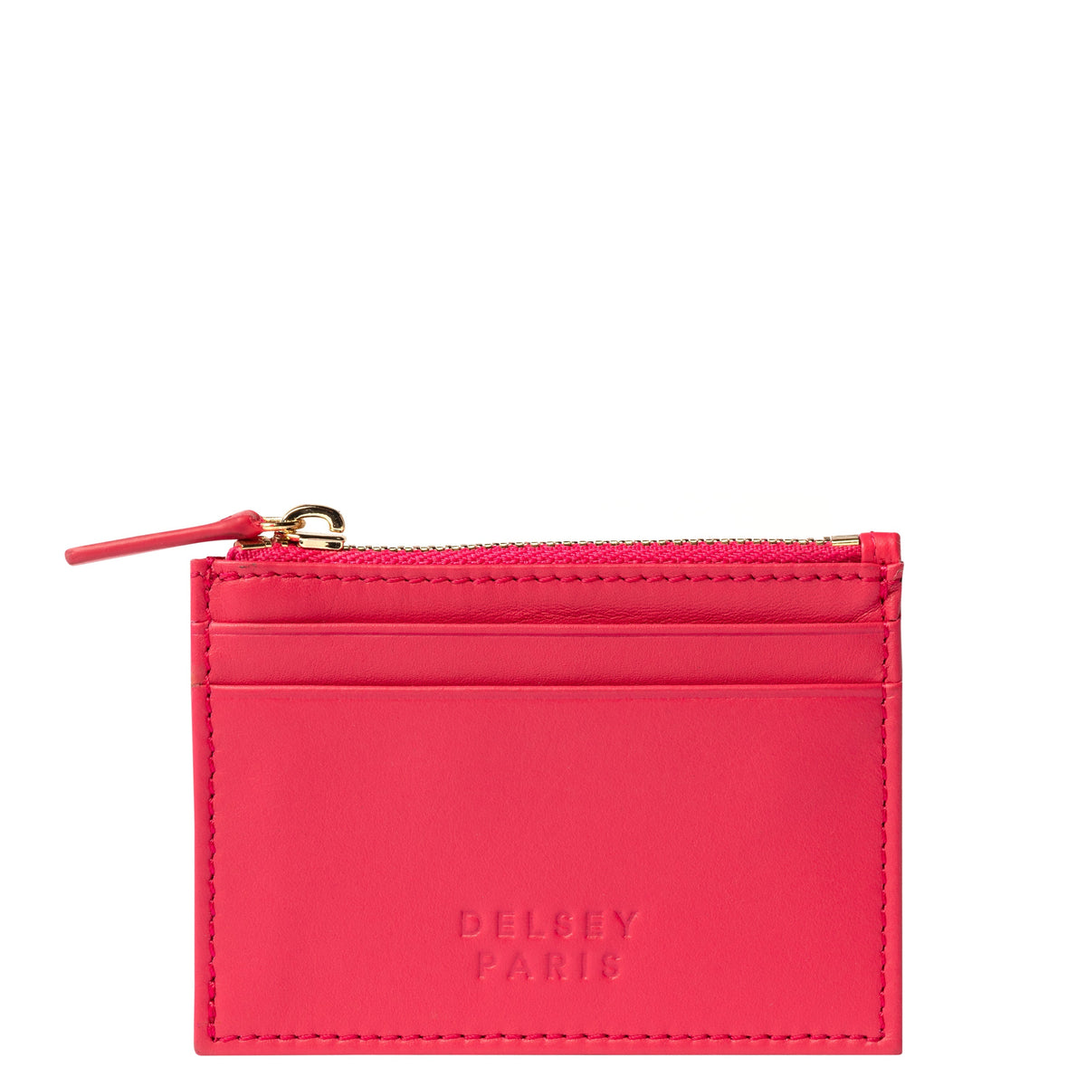 LE CUIR LISSE | Porte-Cartes rose