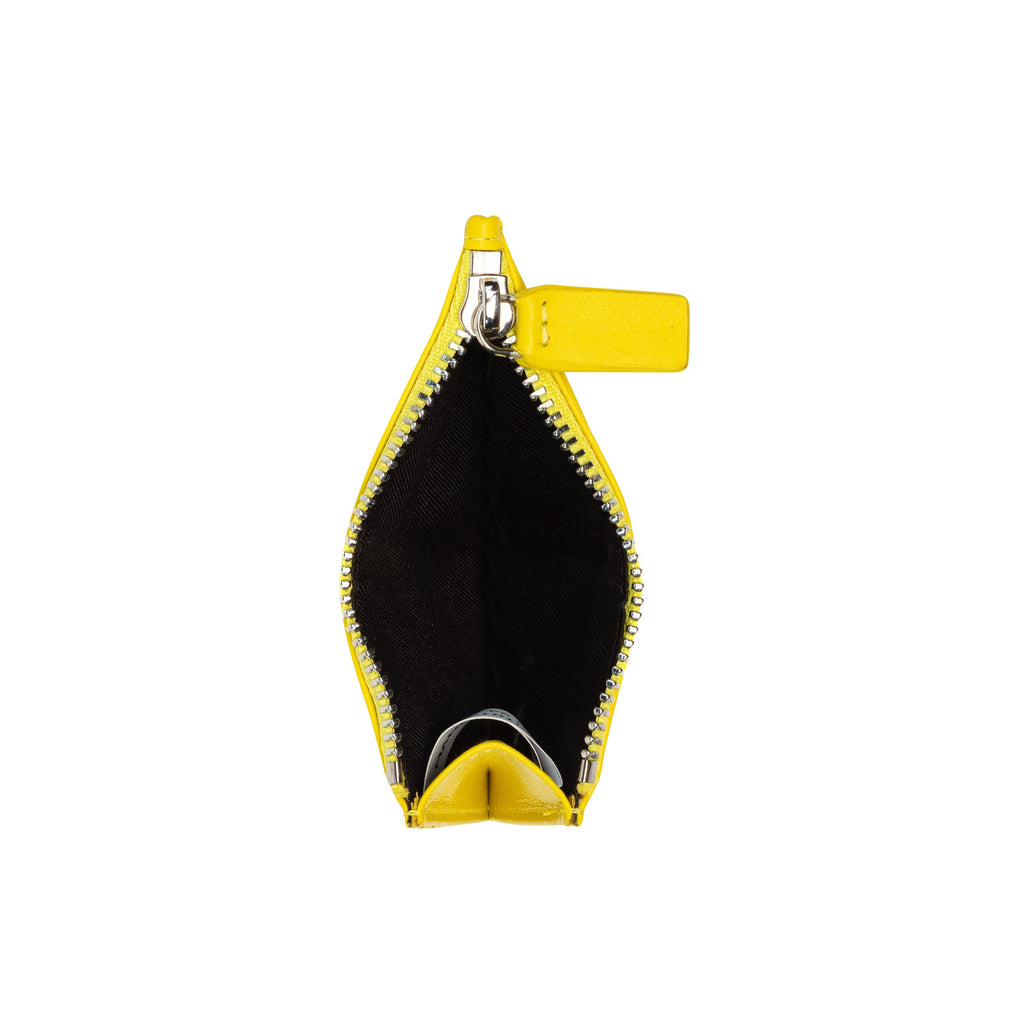 LE CUIR LISSE | Porte-Cartes jaune