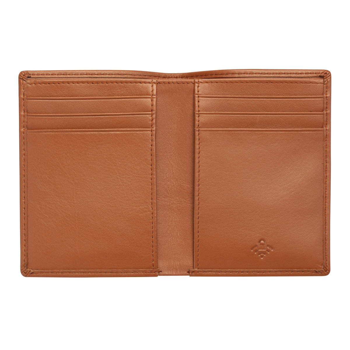 LE CUIR LISSE | Portefeuille cognac