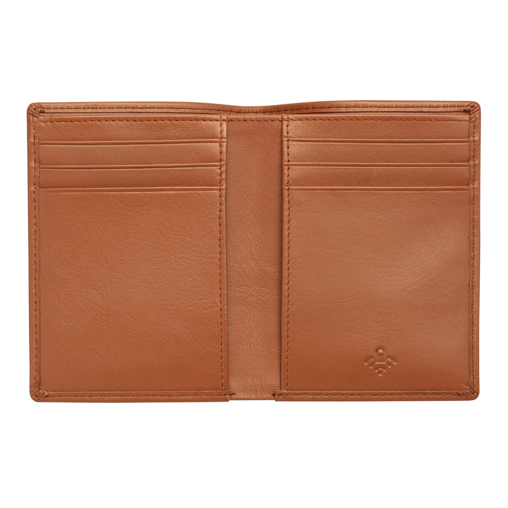LE CUIR LISSE | Portefeuille cognac