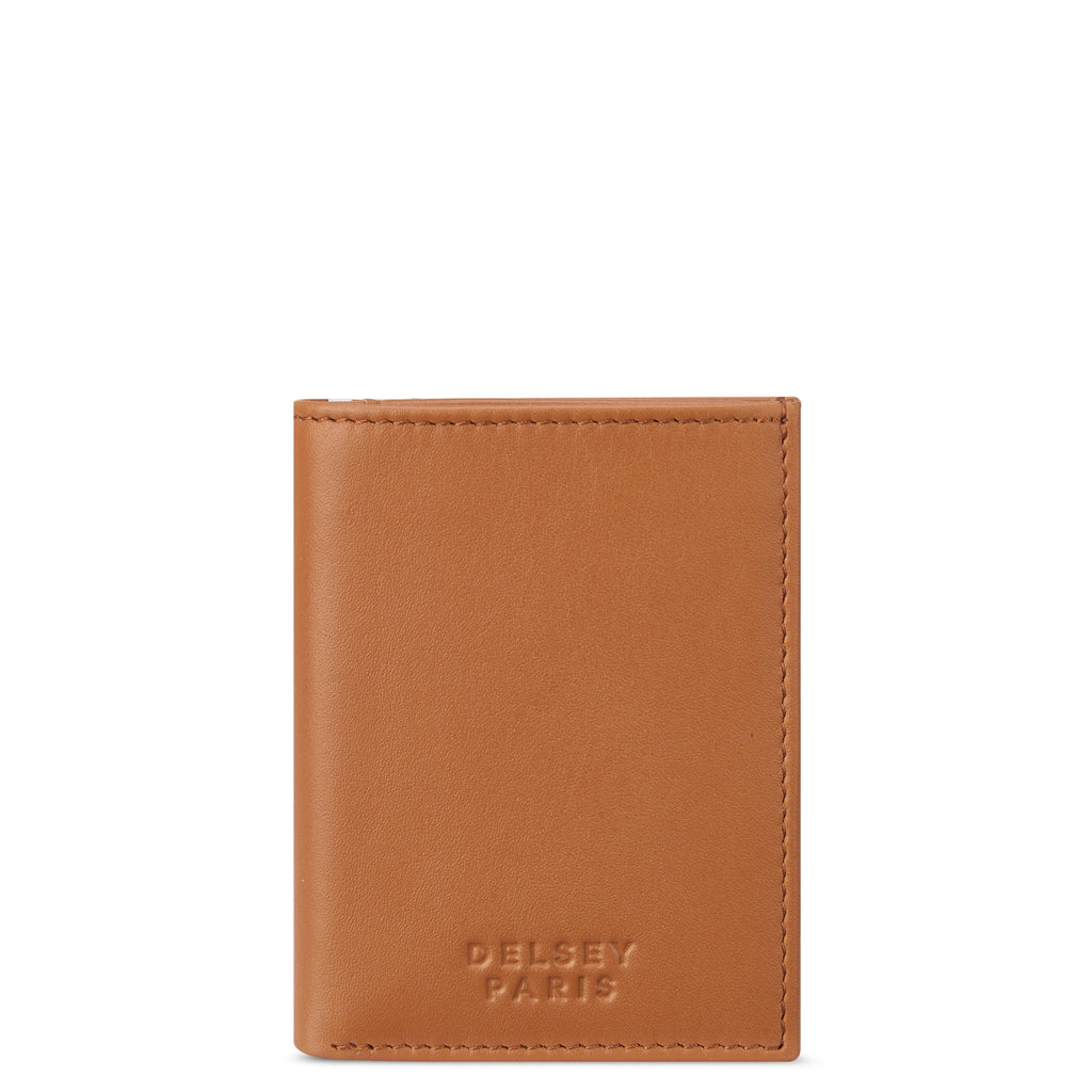 LE CUIR LISSE | Portefeuille cognac