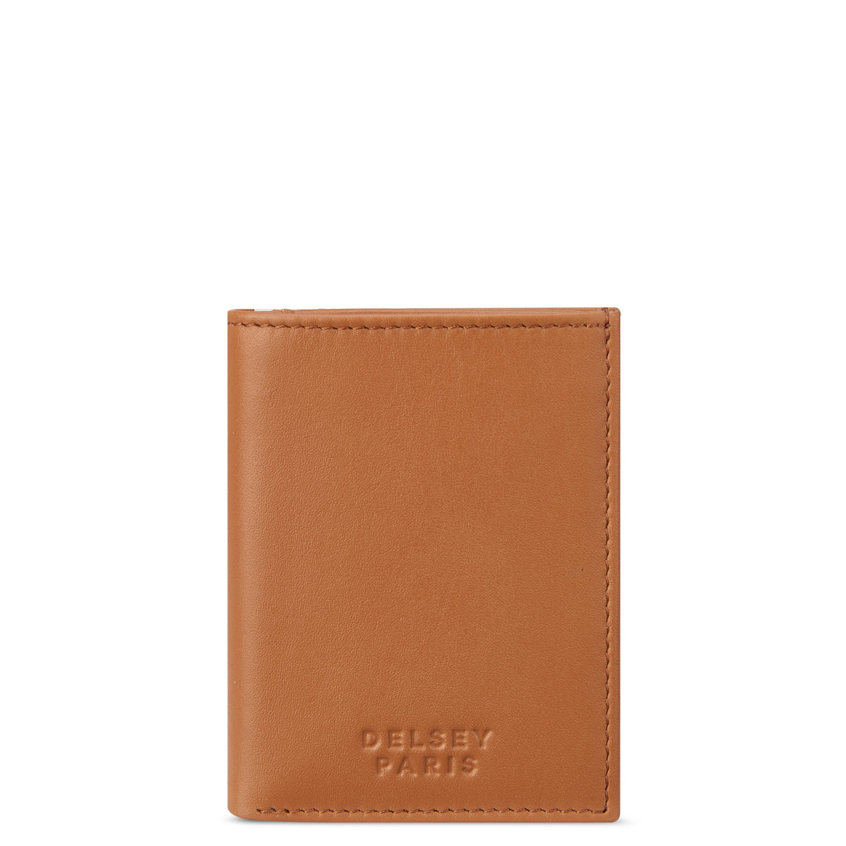 LE CUIR LISSE | Portefeuille cognac