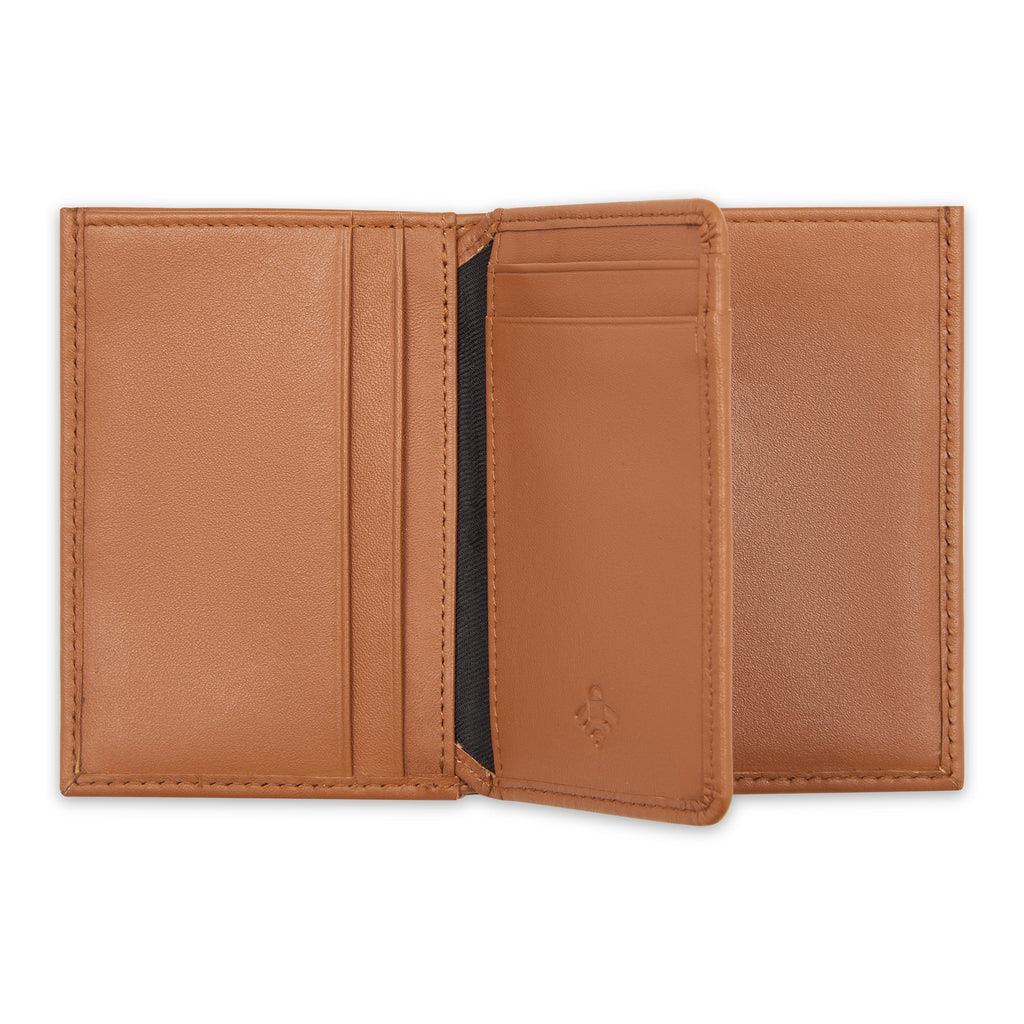 LE CUIR LISSE | Portefeuille cognac