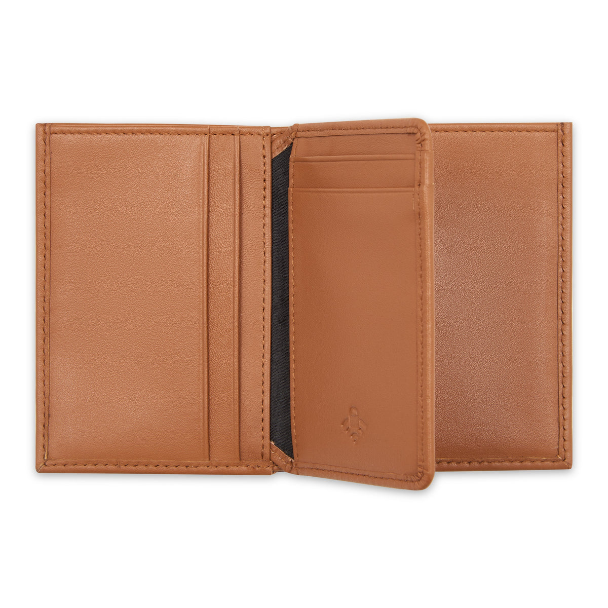 LE CUIR LISSE | Portefeuille cognac