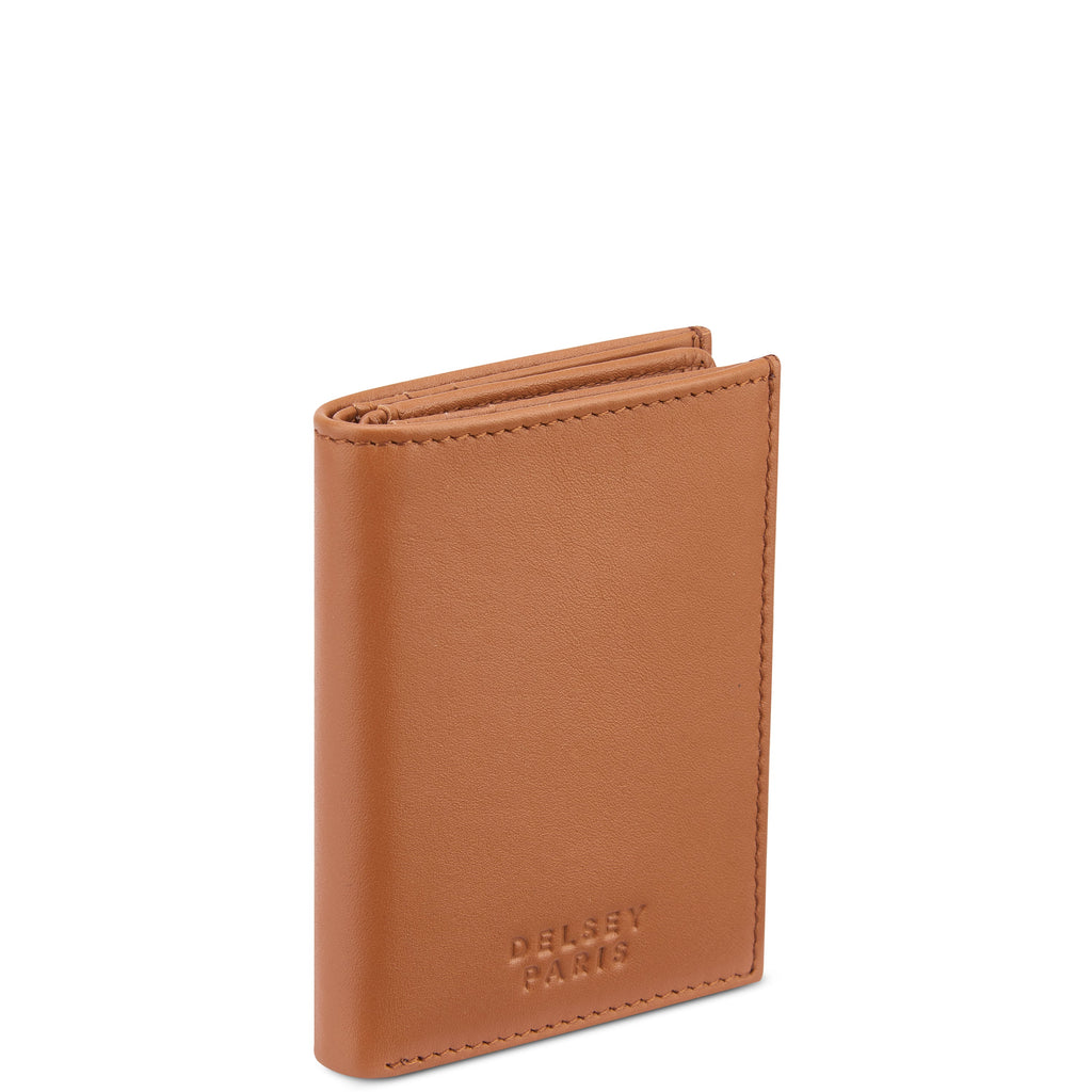 LE CUIR LISSE | Portefeuille cognac
