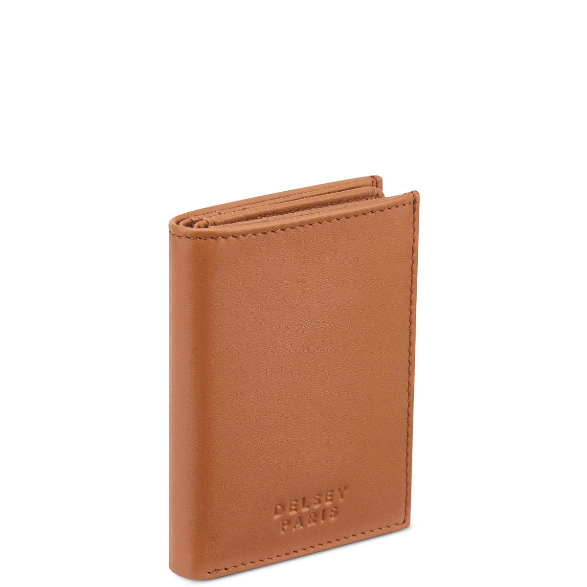 LE CUIR LISSE | Portefeuille cognac