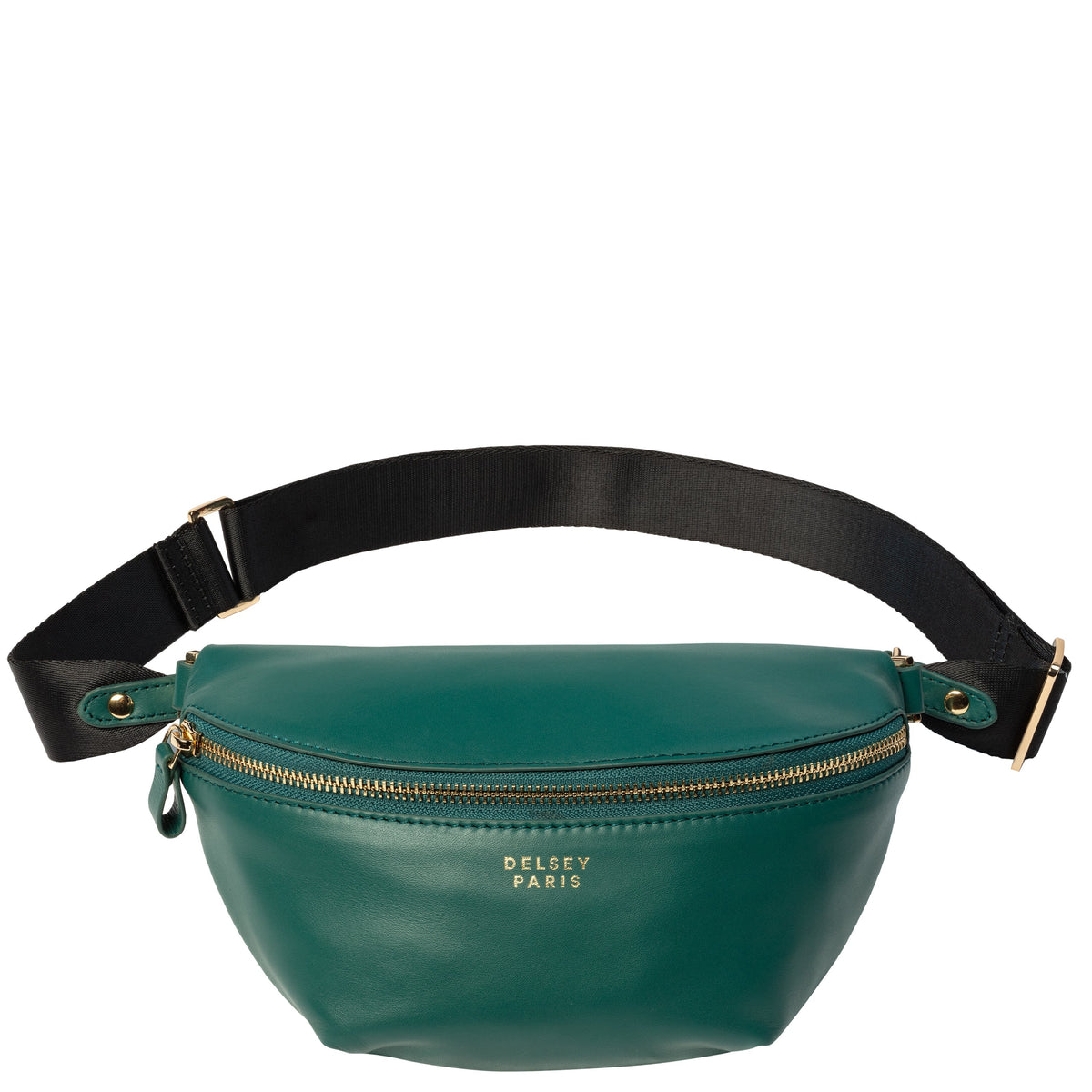 LE CUIR LISSE | Sac Banane vert