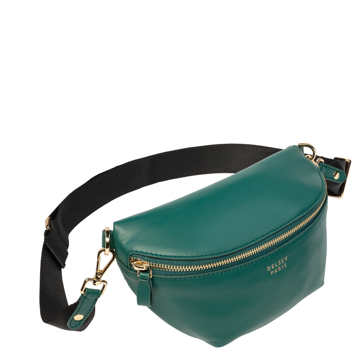 LE CUIR LISSE | Sac Banane vert