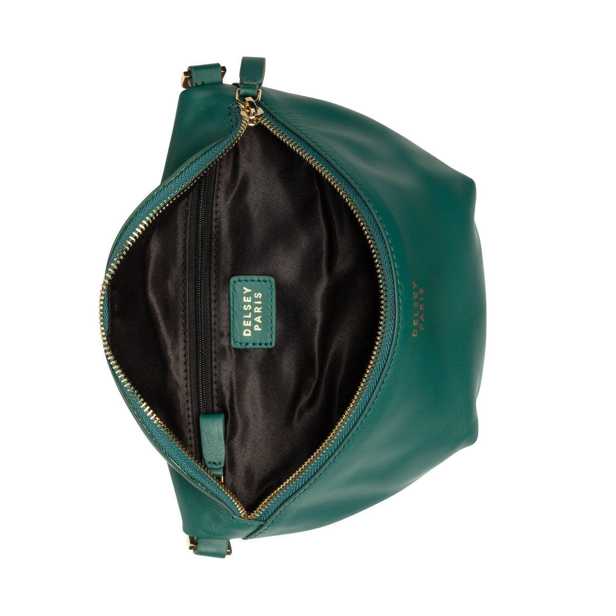 LE CUIR LISSE | Sac Banane vert