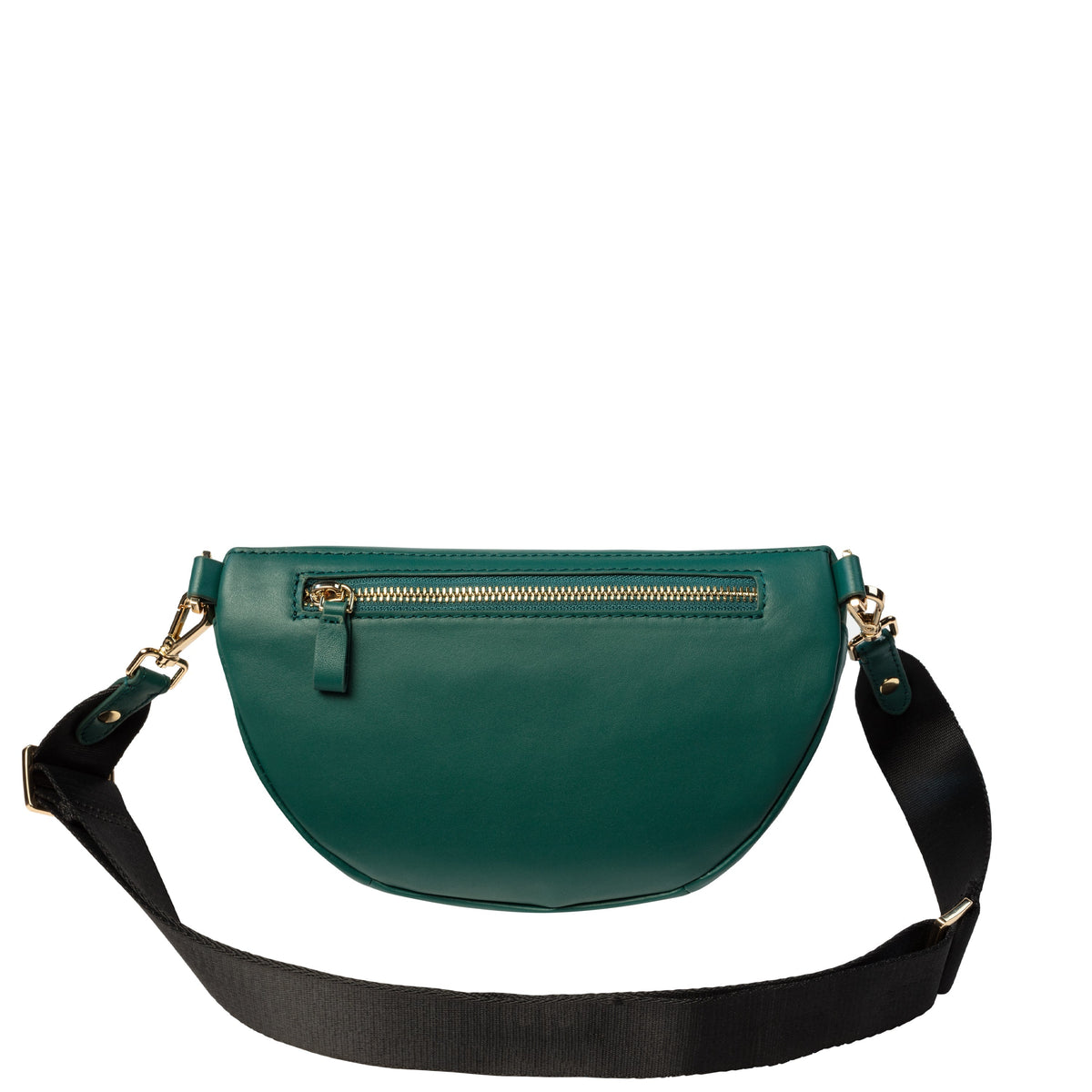 LE CUIR LISSE | Sac Banane vert