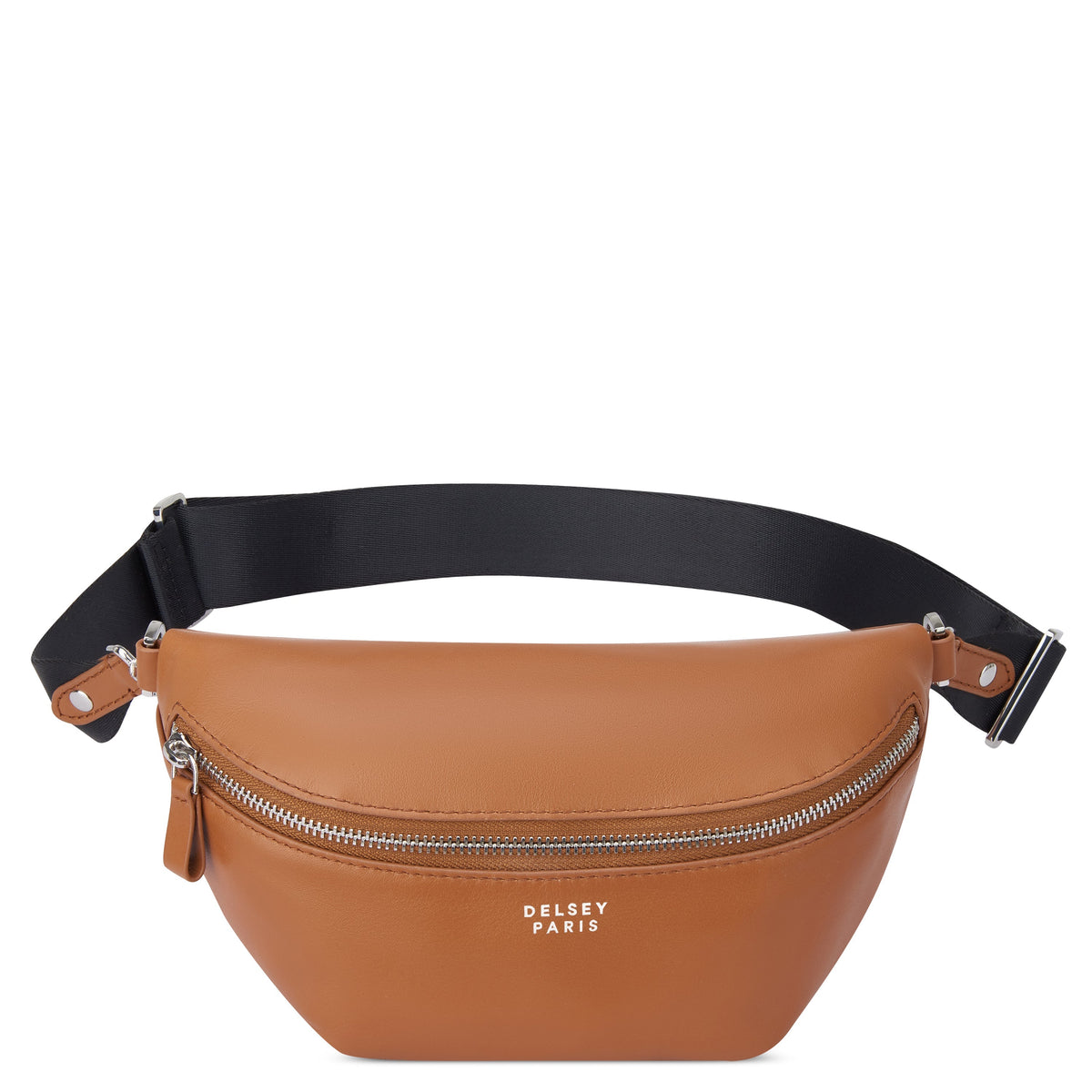 LE CUIR LISSE | Sac Banane cognac