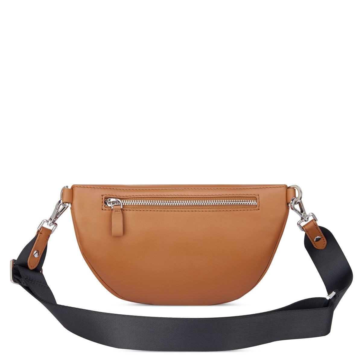 LE CUIR LISSE | Sac Banane cognac