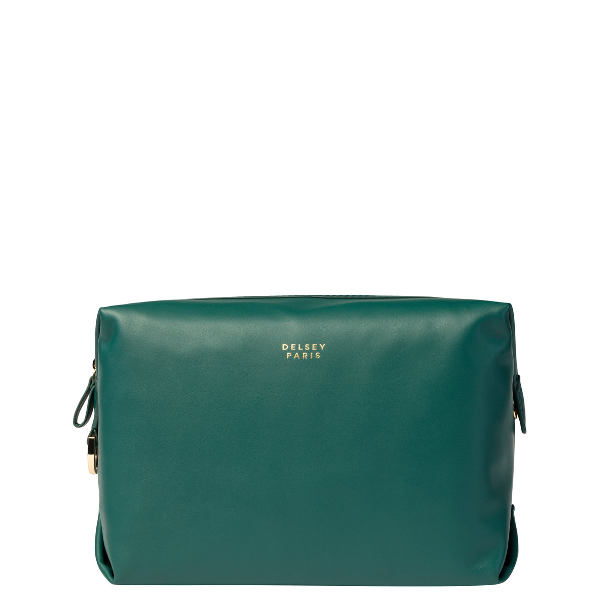 LE CUIR LISSE | Trousse de Toilette vert