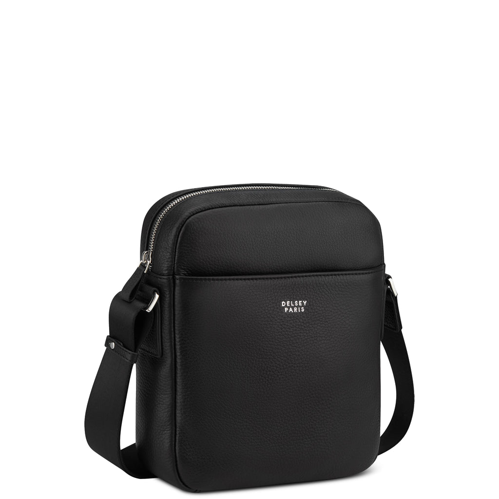 LE CUIR GRAINE | Sac Bandoullière noir