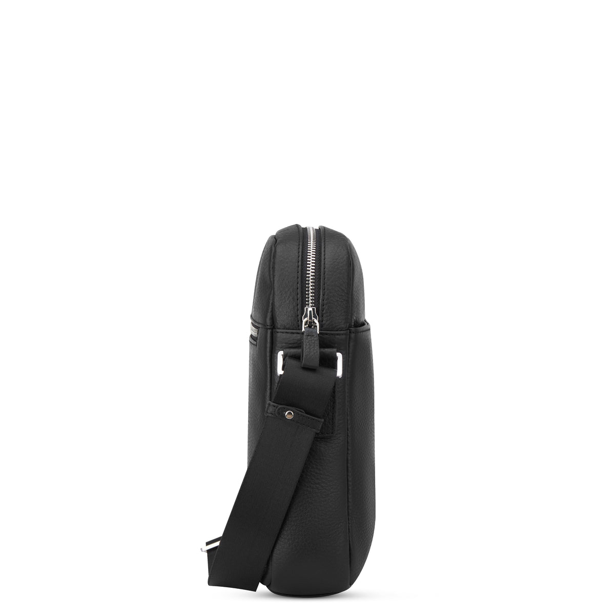 LE CUIR GRAINE | Sac Bandoullière noir