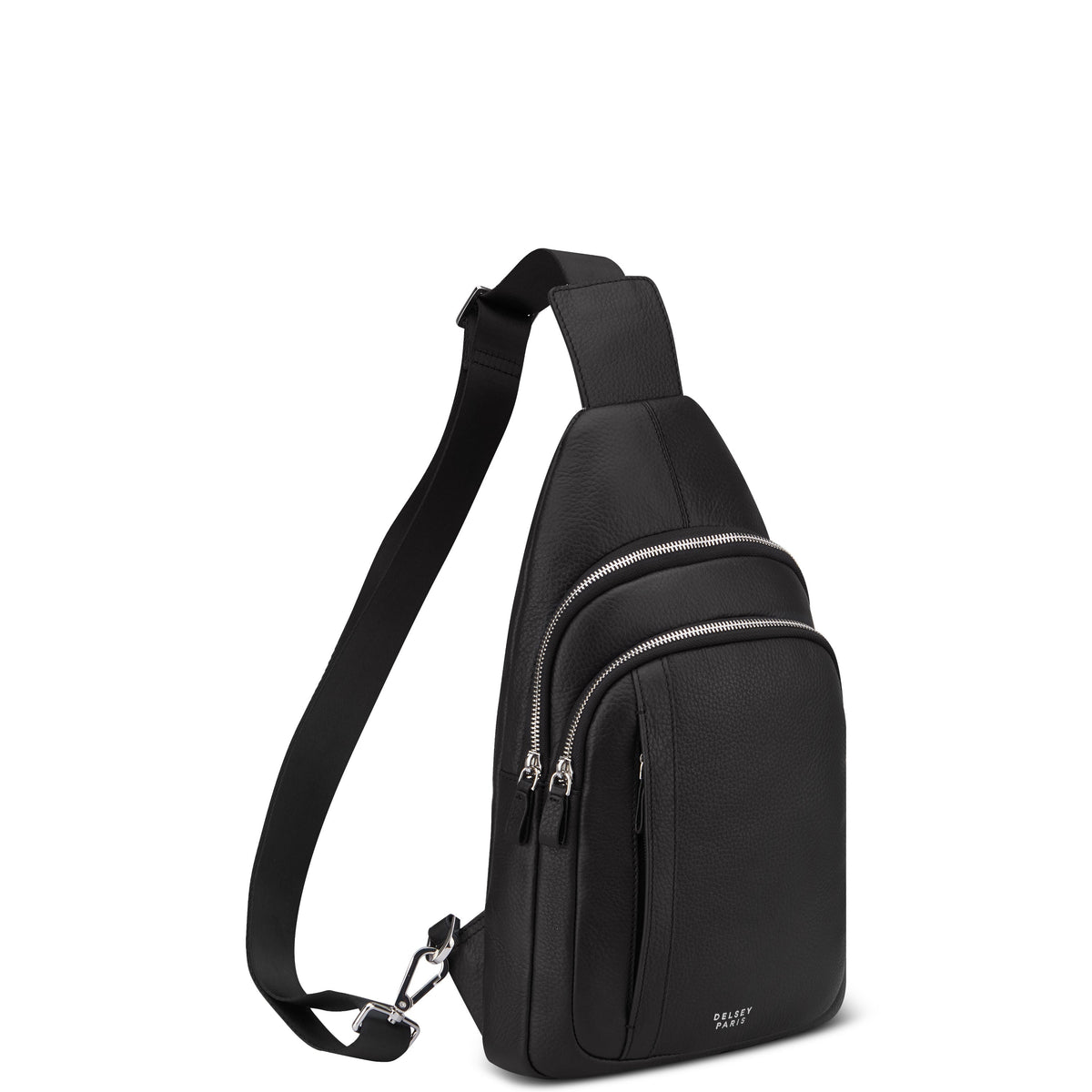 LE CUIR GRAINE | Sac Holster noir