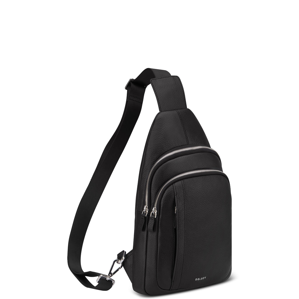 LE CUIR GRAINE | Sac Holster noir