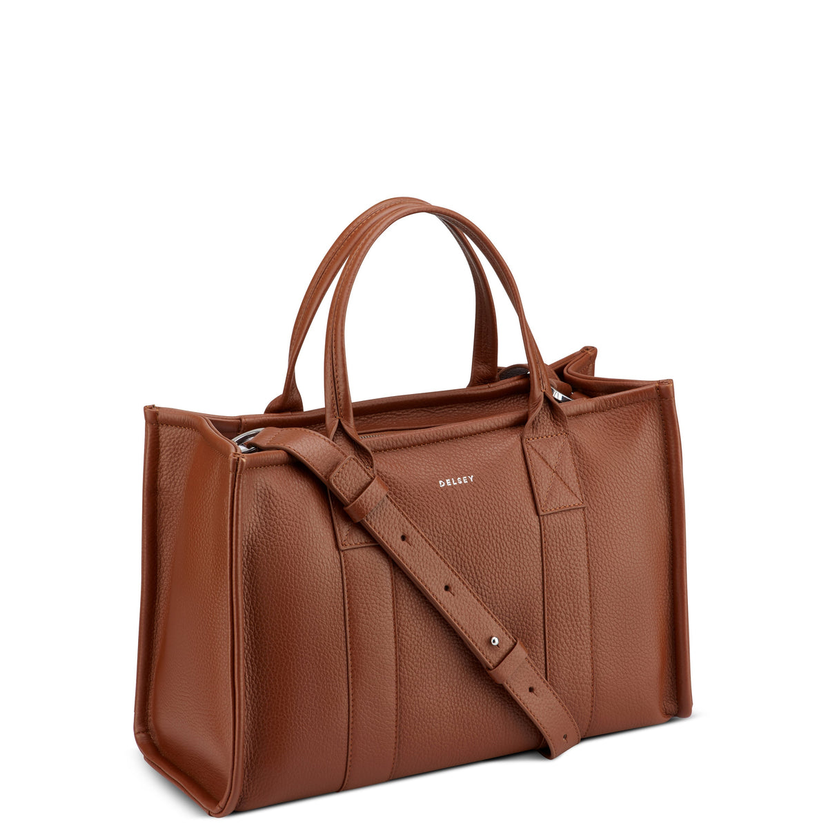 LE CUIR GRAINE | Sac à Main cognac