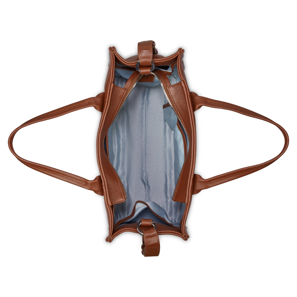 LE CUIR GRAINE | Sac à Main cognac