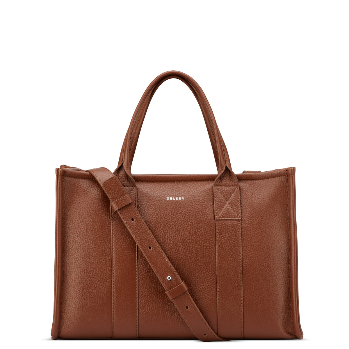 LE CUIR GRAINE | Sac à Main cognac
