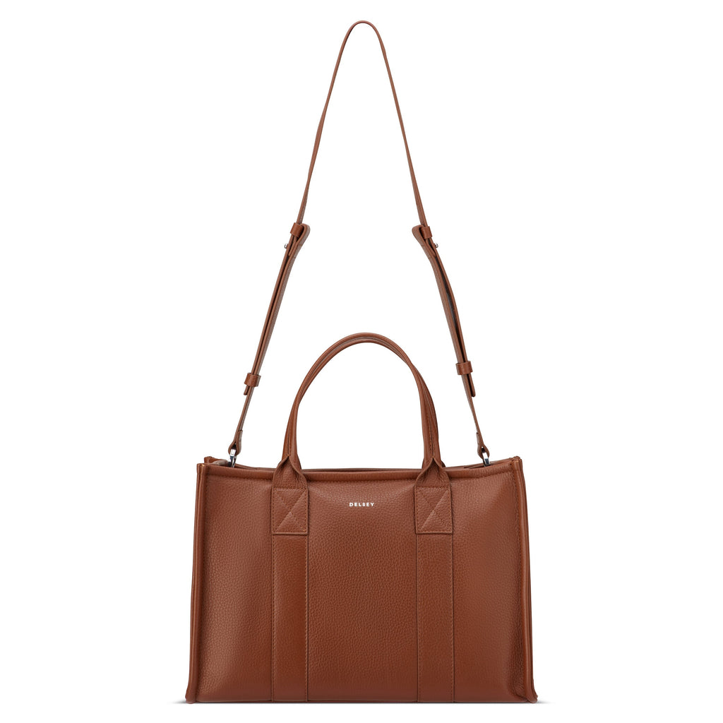 LE CUIR GRAINE | Sac à Main cognac