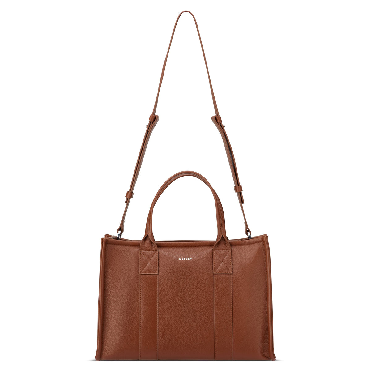 LE CUIR GRAINE | Sac à Main cognac