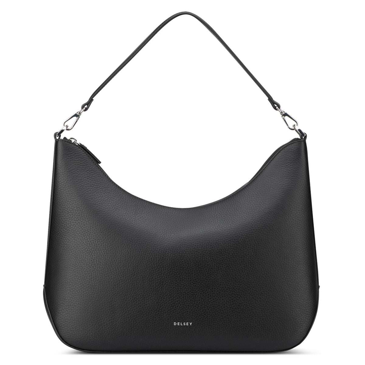 LE CUIR GRAINE | Sac Porté Epaule noir