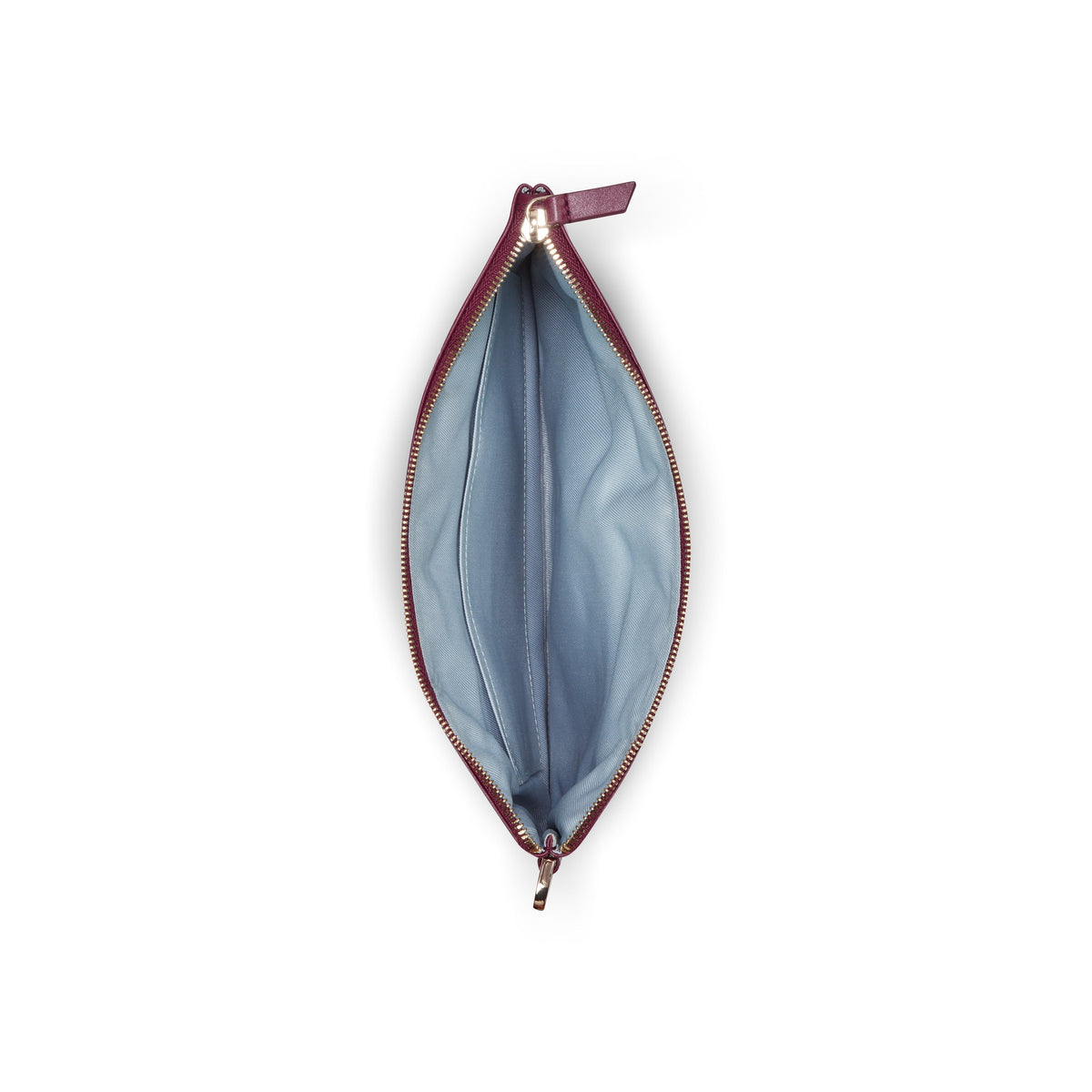 LE CUIR LISSE | Pochette bordeaux