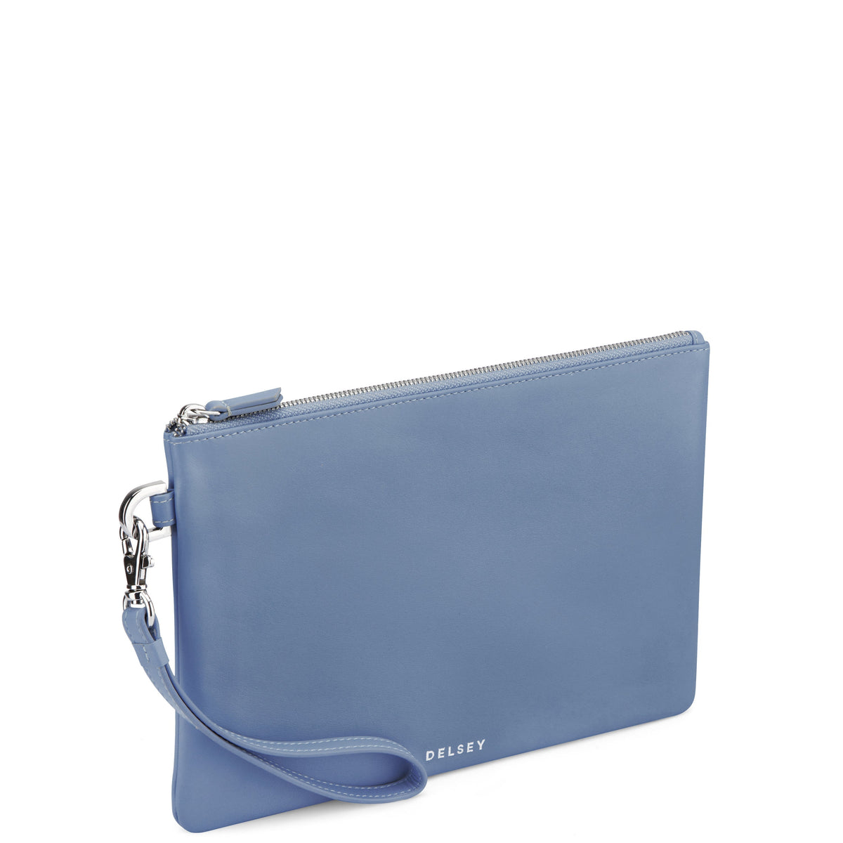 LE CUIR LISSE | Pochette bleu ciel