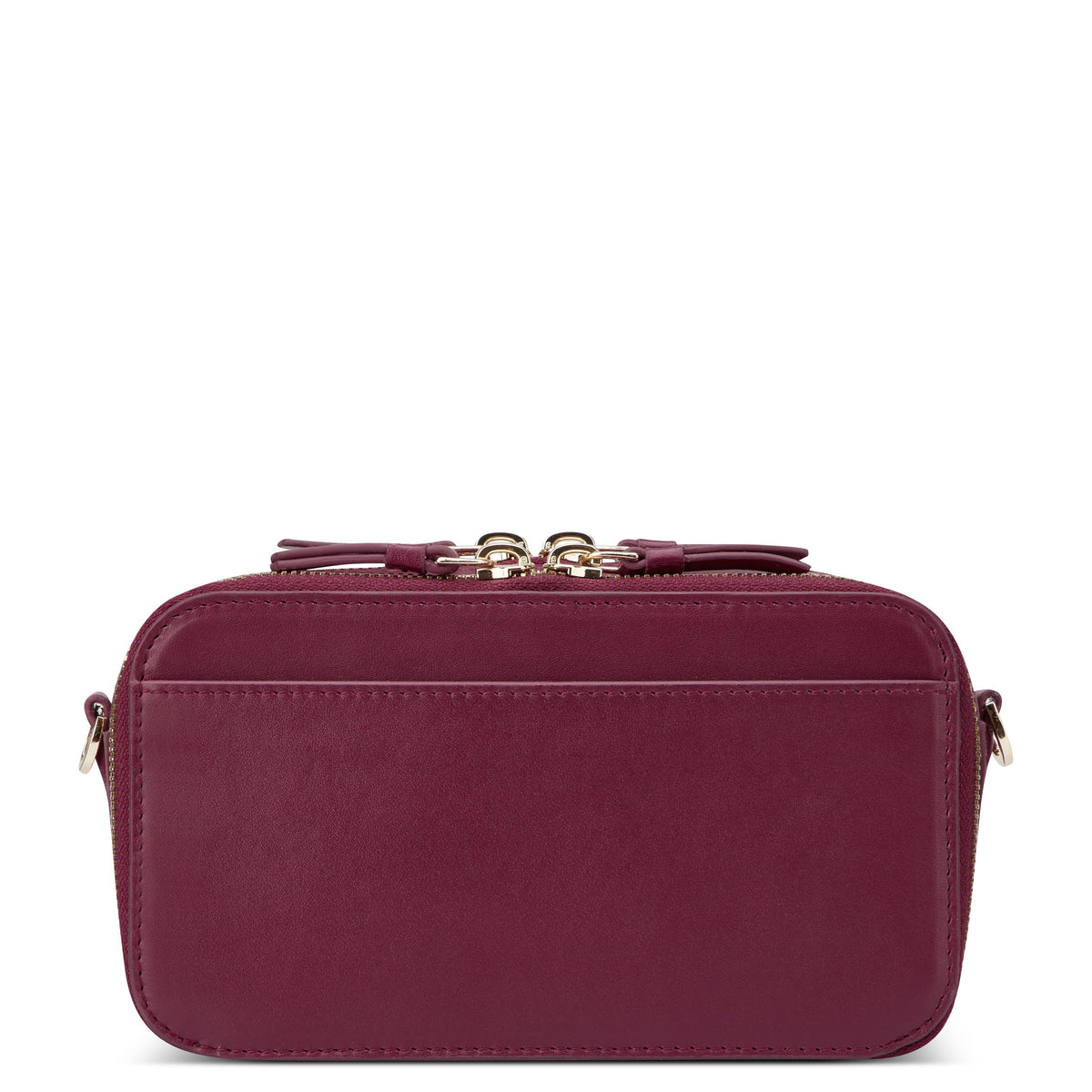 LE CUIR LISSE | Sac Bandoullière bordeaux