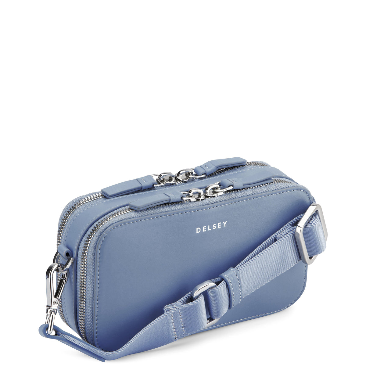 LE CUIR LISSE | Sac Bandoullière bleu ciel