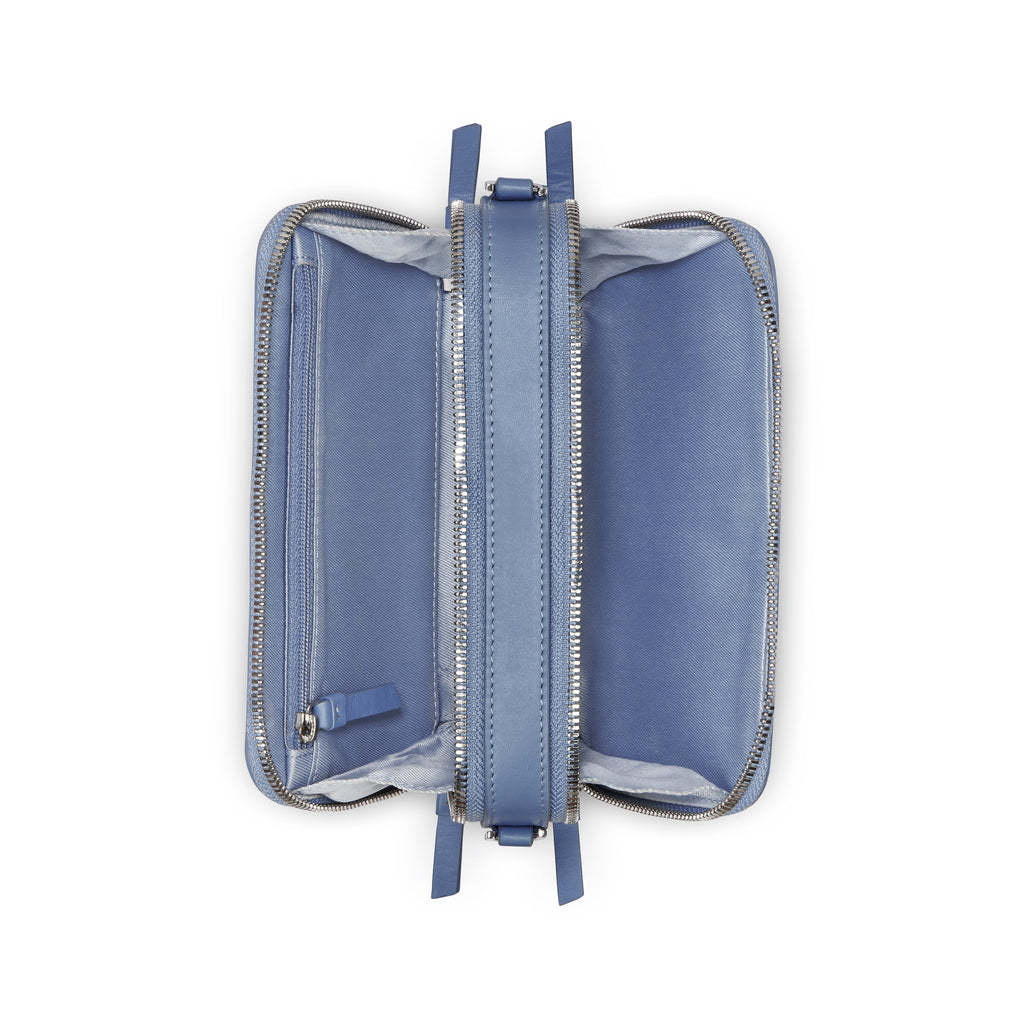 LE CUIR LISSE | Sac Bandoullière bleu ciel