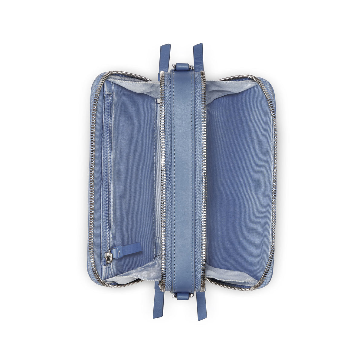 LE CUIR LISSE | Sac Bandoullière bleu ciel