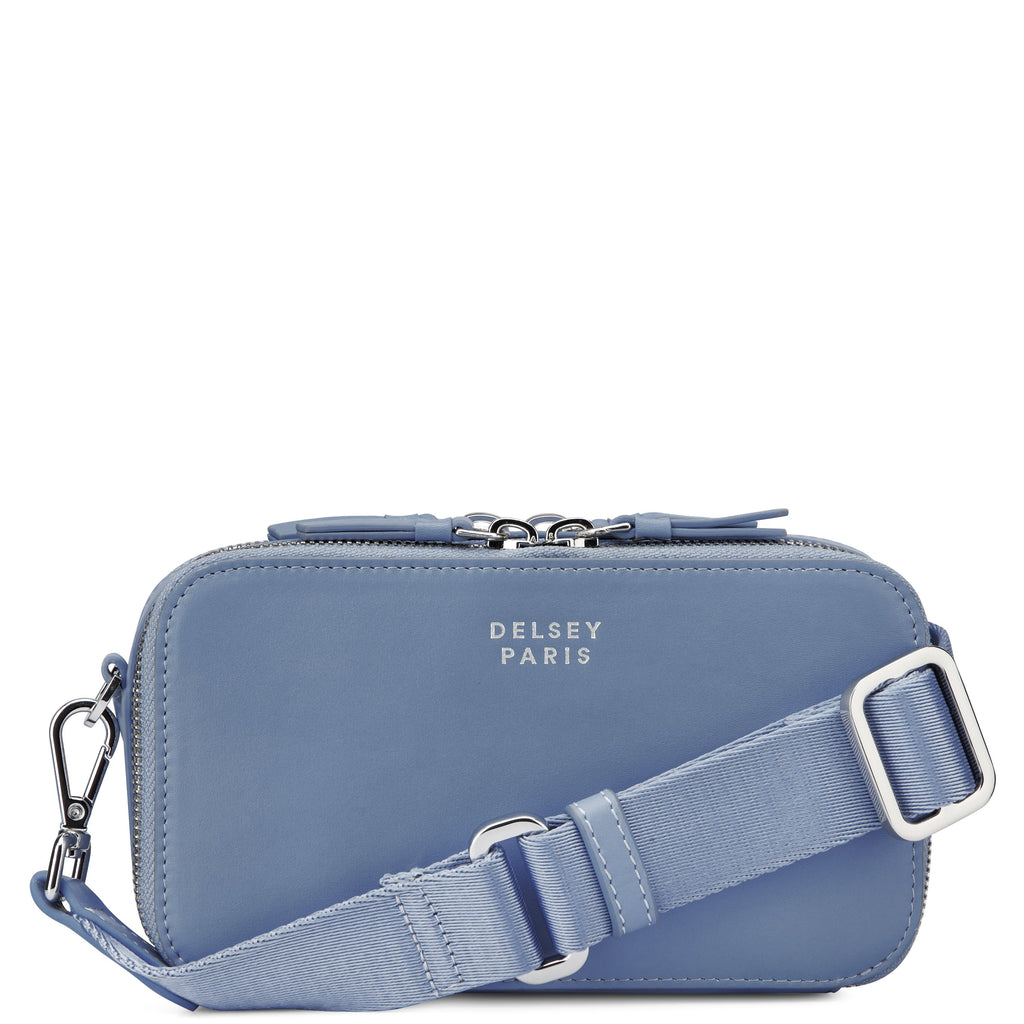 LE CUIR LISSE | Sac Bandoullière bleu ciel