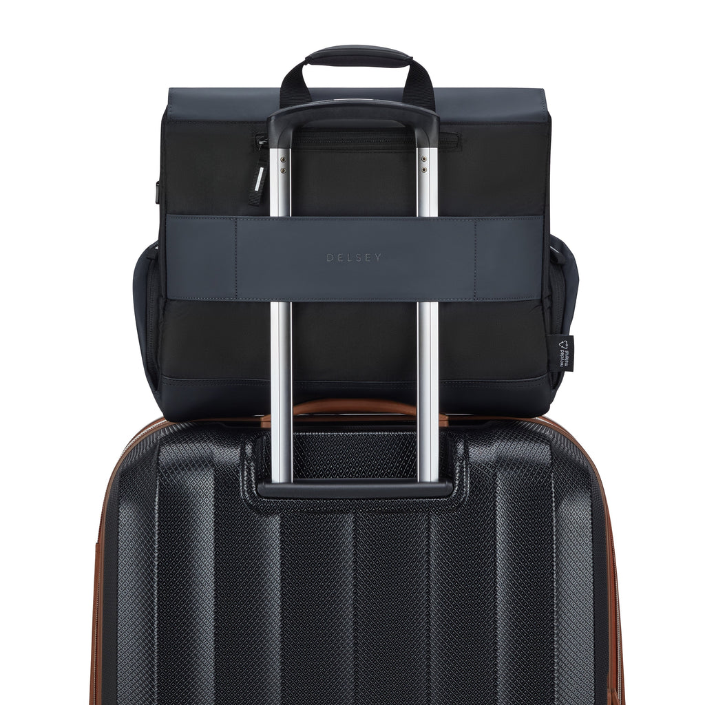 SECURFLAP | Sac Messenger noir