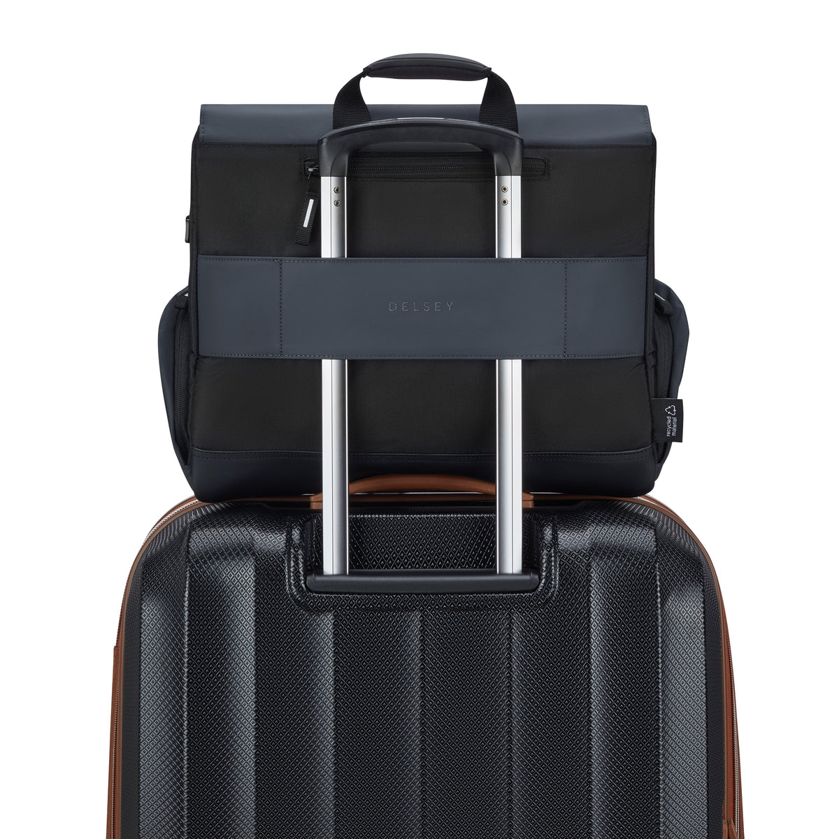 SECURFLAP | Sac Messenger noir