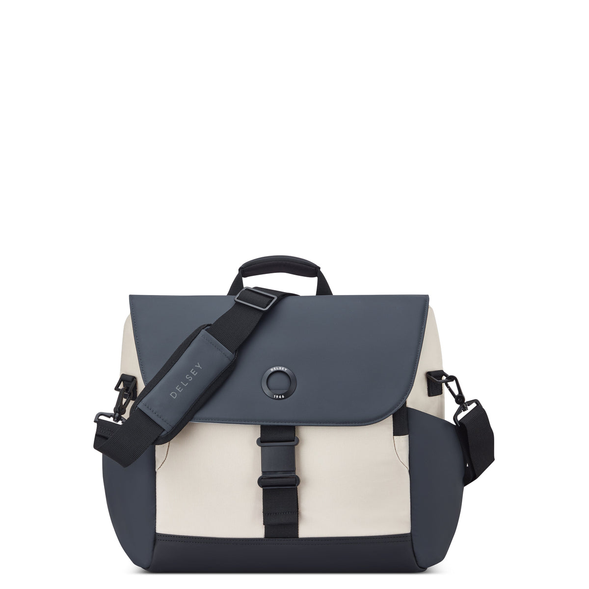SECURFLAP | Sac Messenger sable