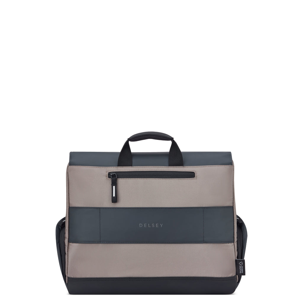 SECURFLAP | Sac Messenger marron